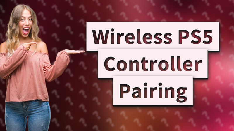 Wireless PS5 Controller Pairing