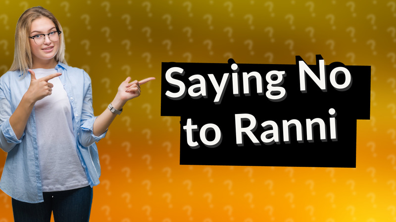Saying No to Ranni