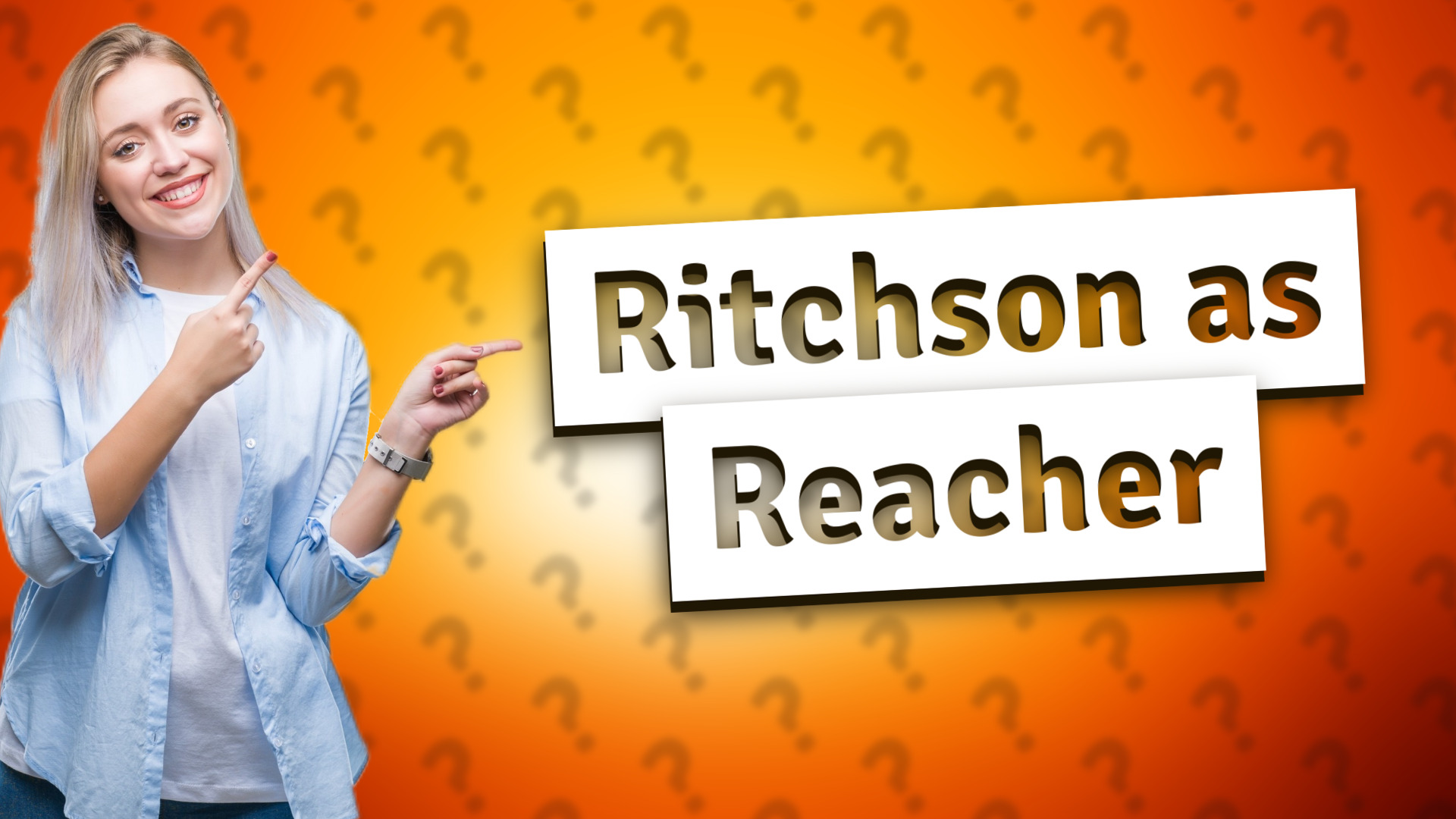 Ritchson as Reacher