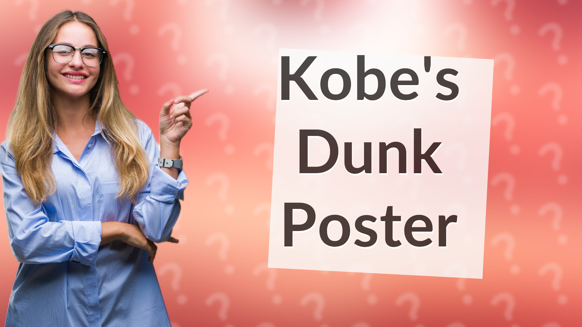 Kobe's Dunk Poster