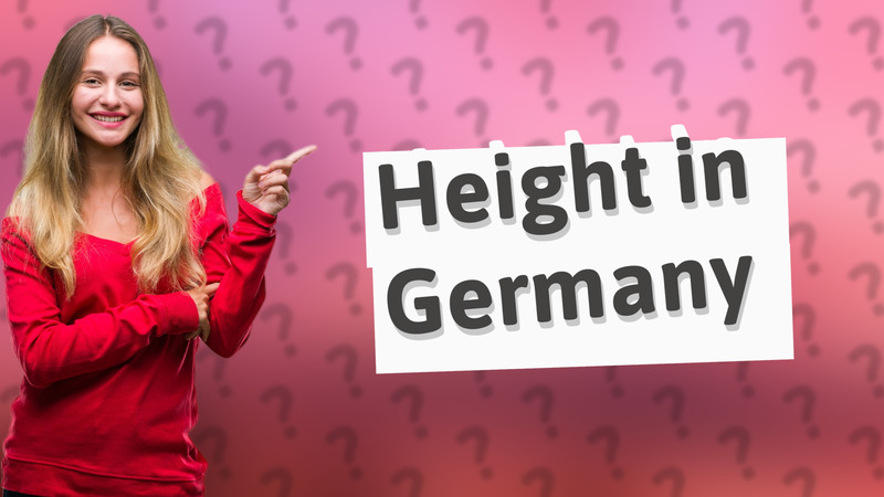 Height in Germany