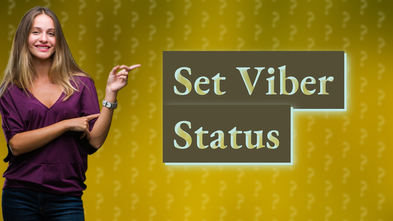 Set Viber Status