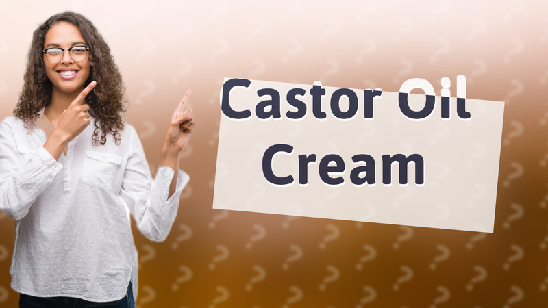 Castor Oil Cream