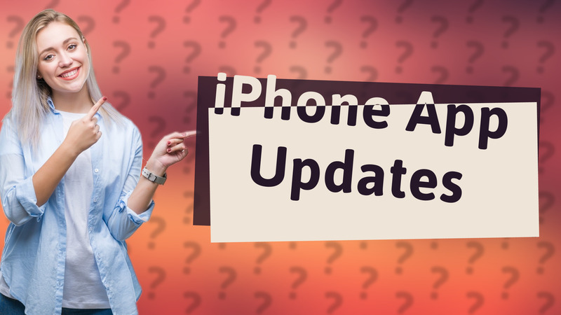 iPhone App Updates