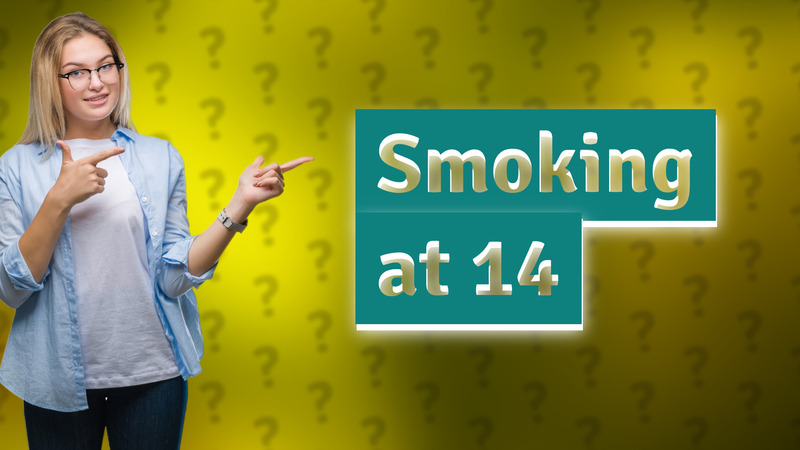 Smoking at 14