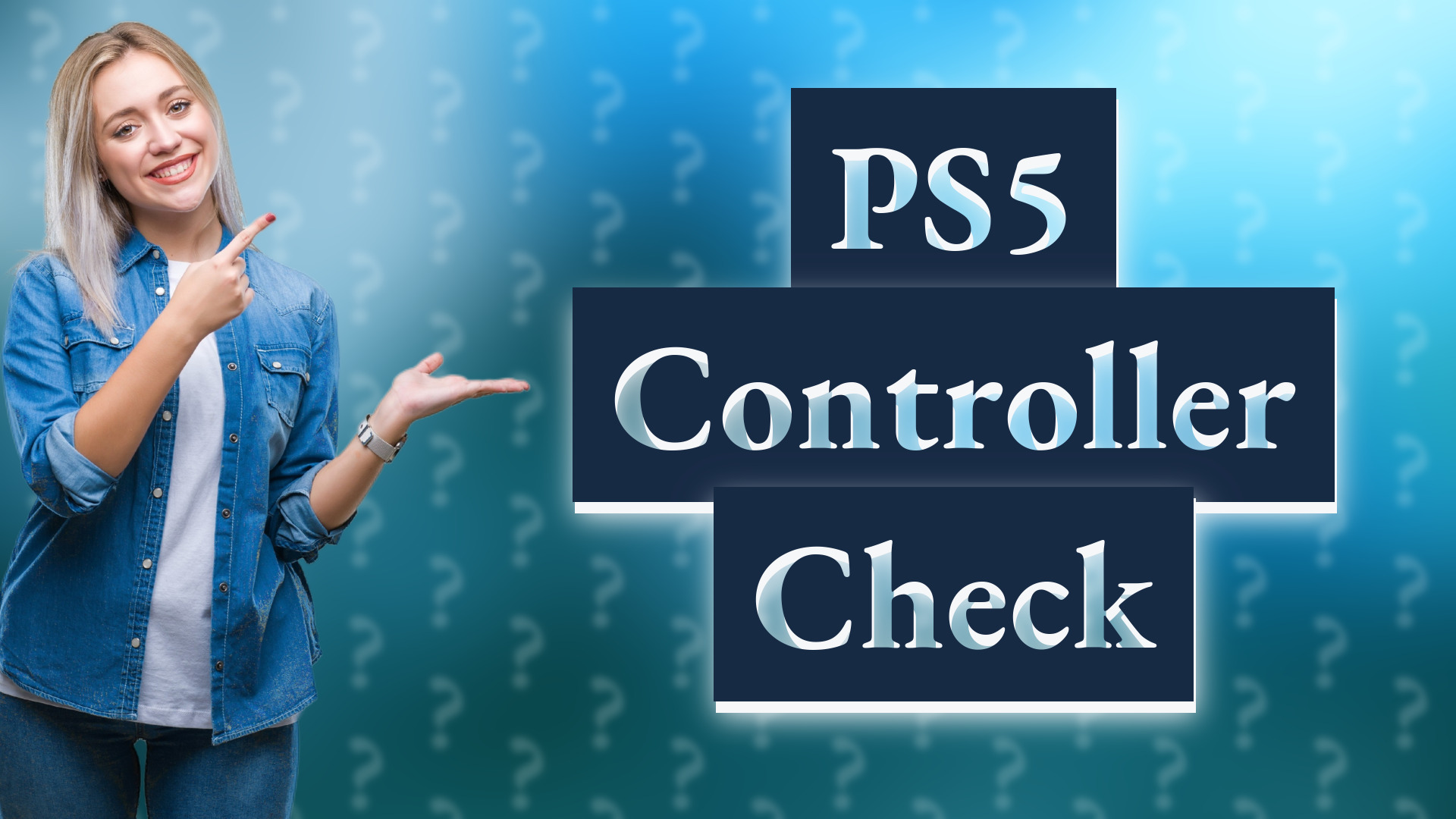 PS5 Controller Check