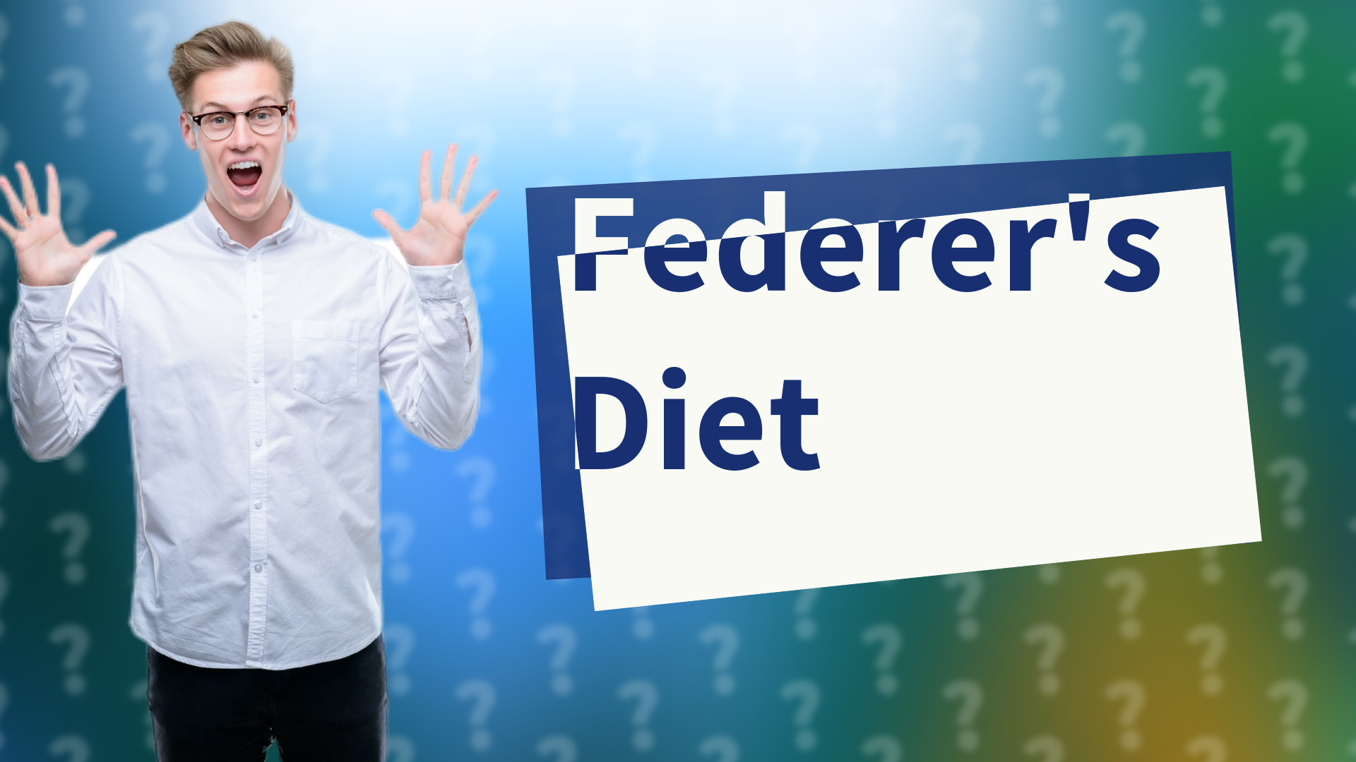 Federer's Diet
