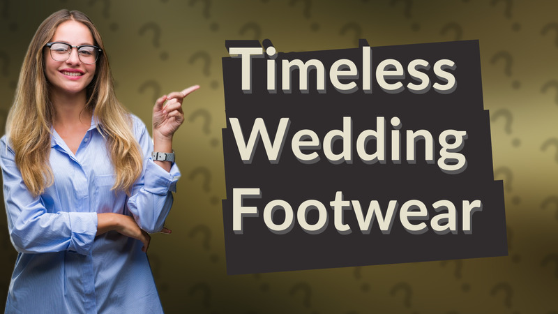 Timeless Wedding Footwear