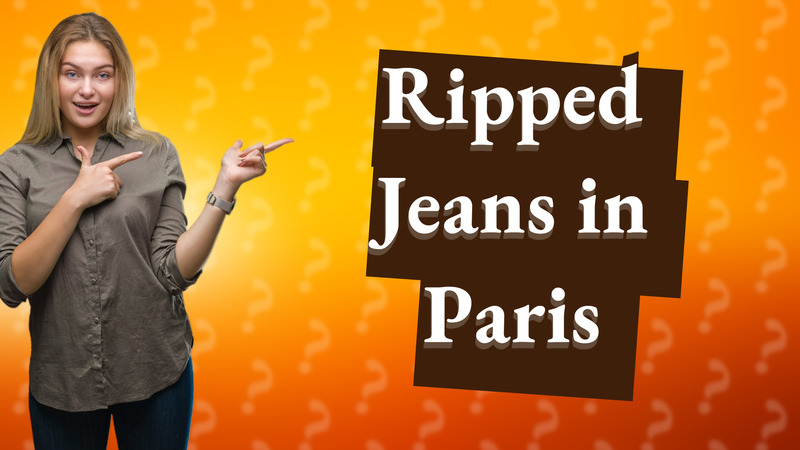 Ripped Jeans in Paris