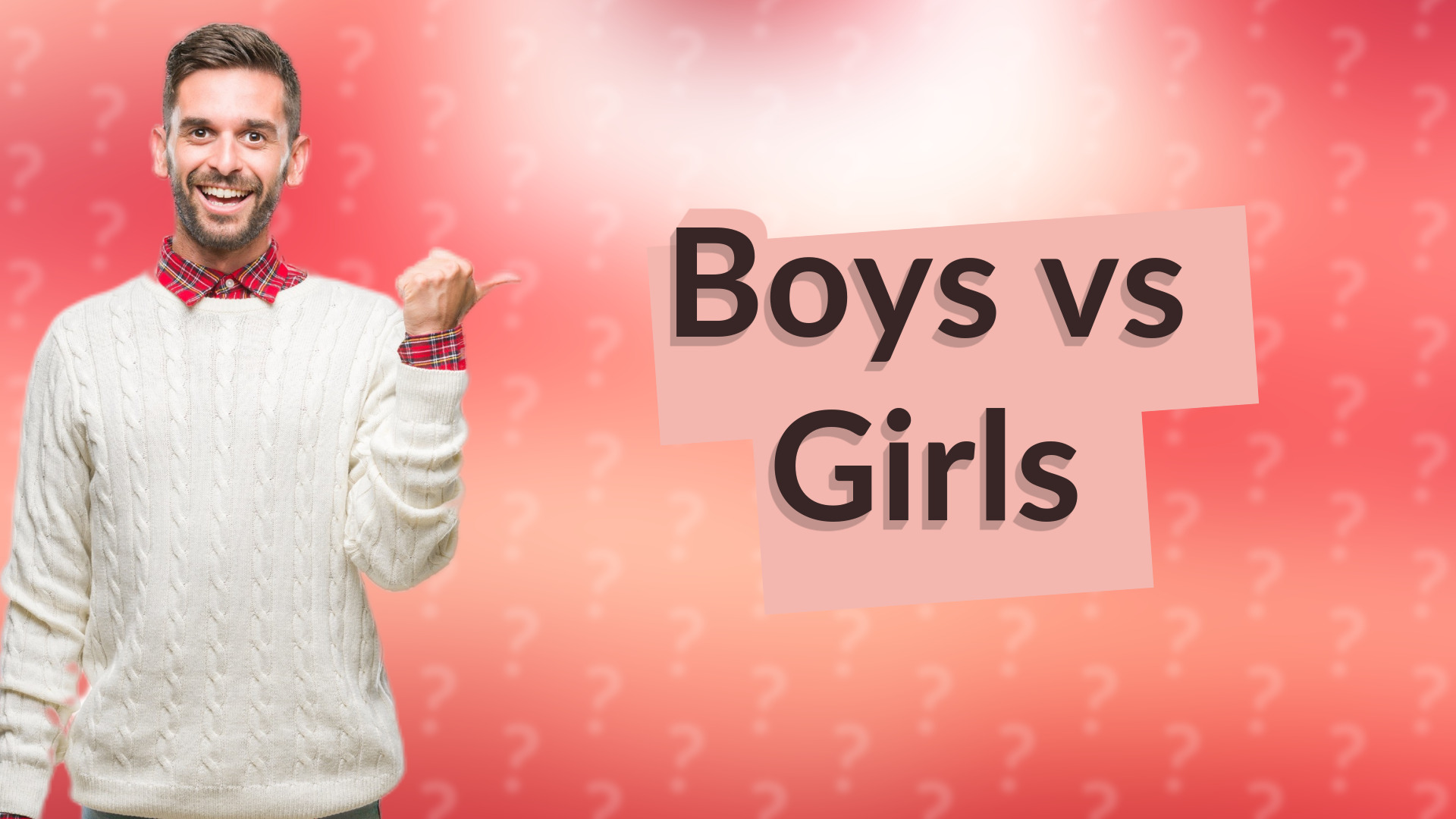Boys vs Girls