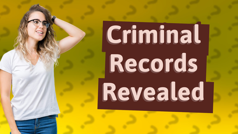 Criminal Records Revealed