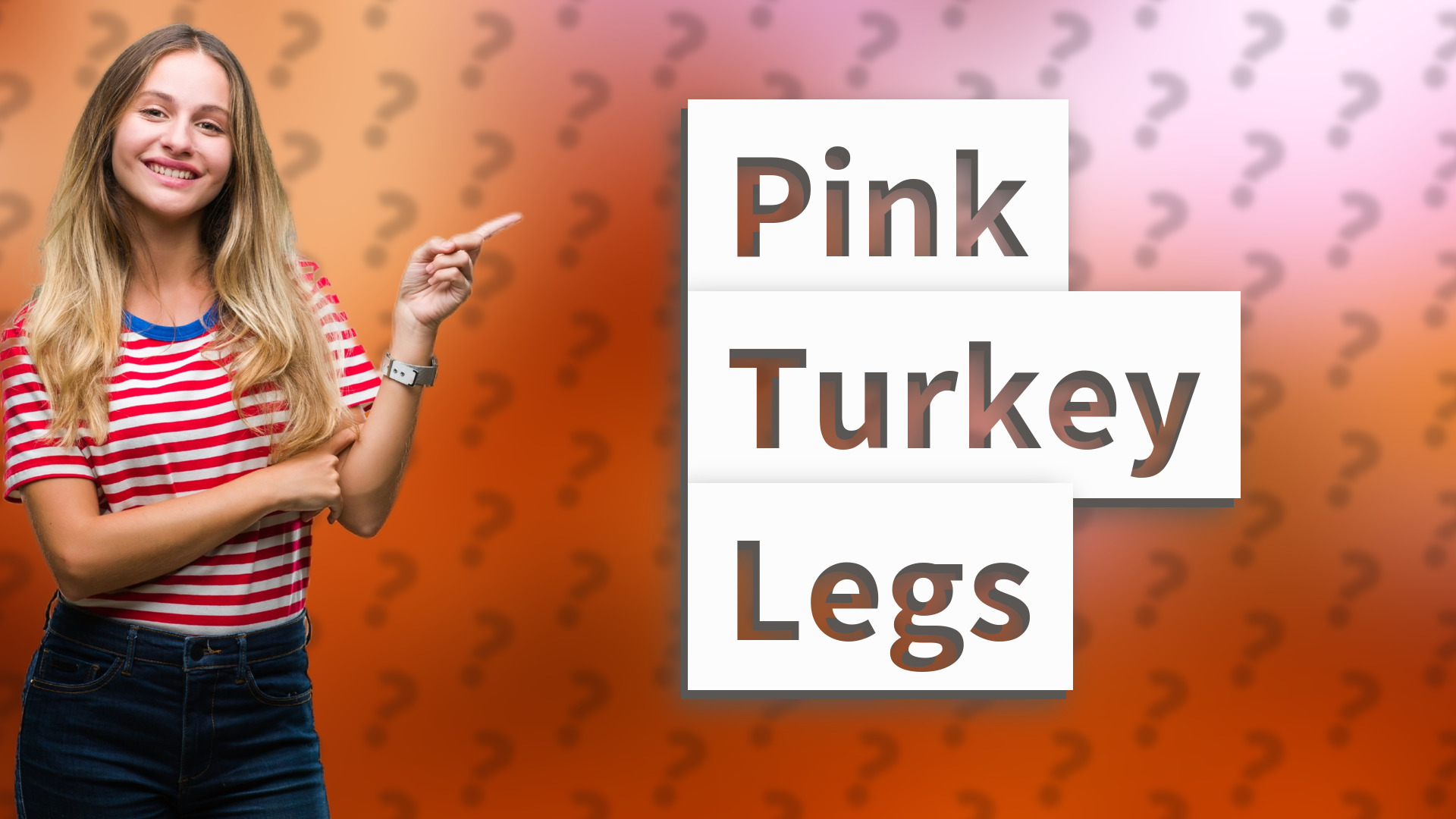 Pink Turkey Legs