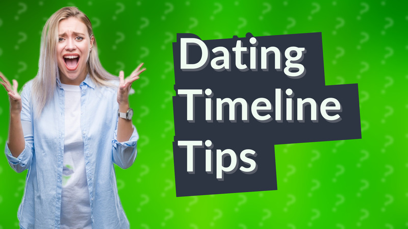 Dating Timeline Tips