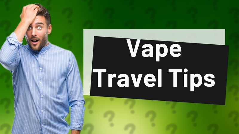 Vape Travel Tips