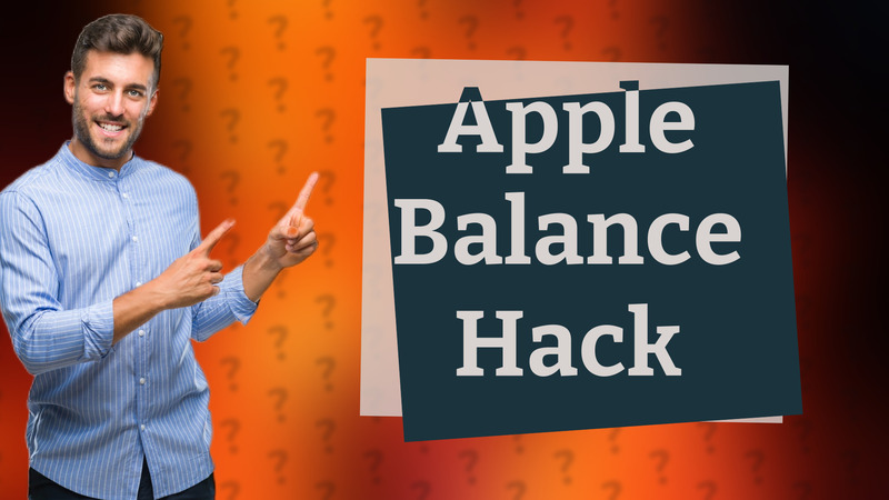 Apple Balance Hack