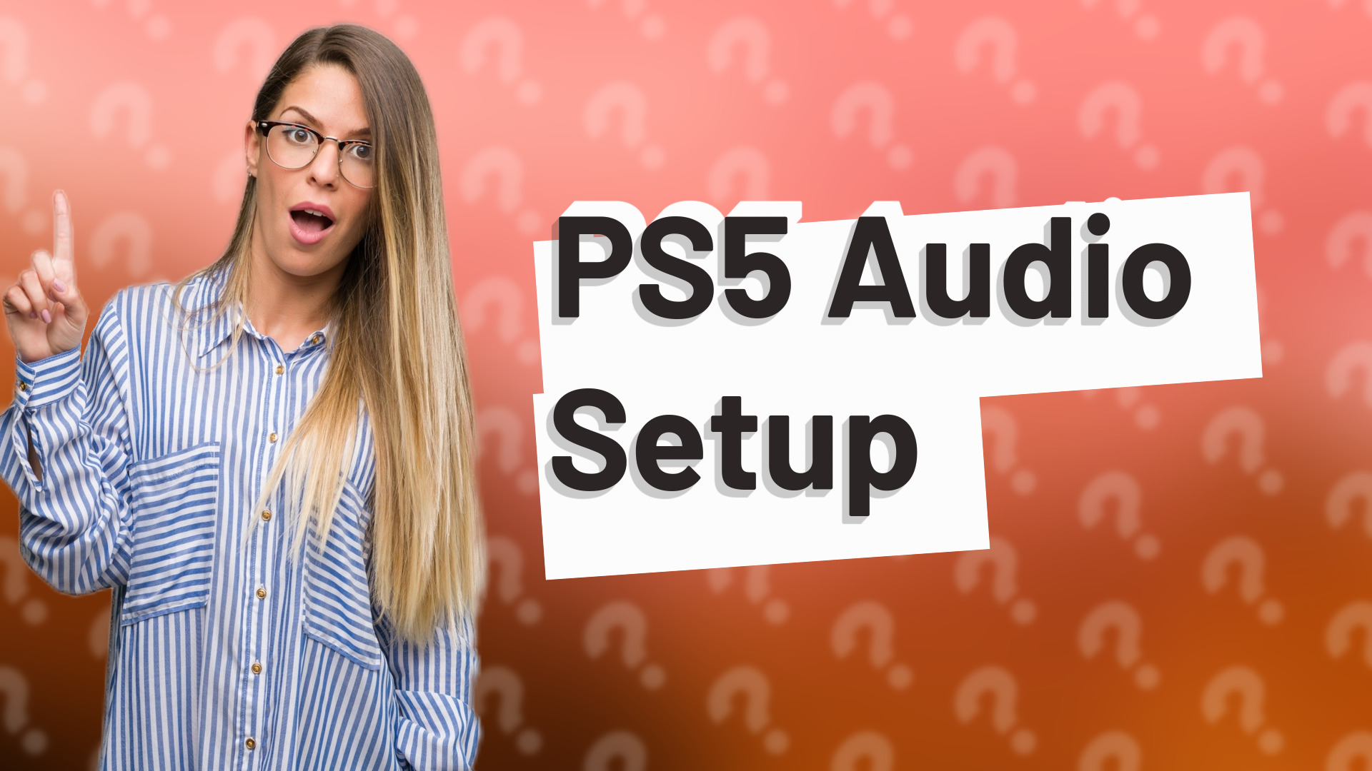 PS5 Audio Setup