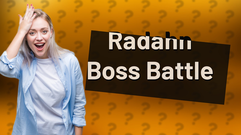 Radahn Boss Battle