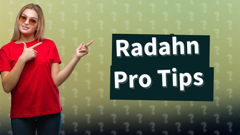 Radahn Pro Tips