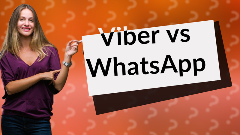 Viber vs WhatsApp