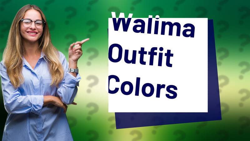 Walima Outfit Colors