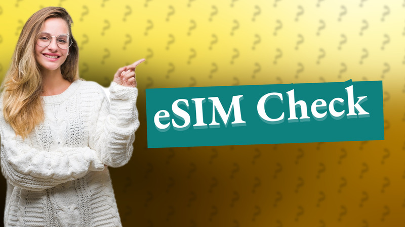 eSIM Check
