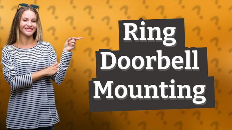 Ring Doorbell Mounting