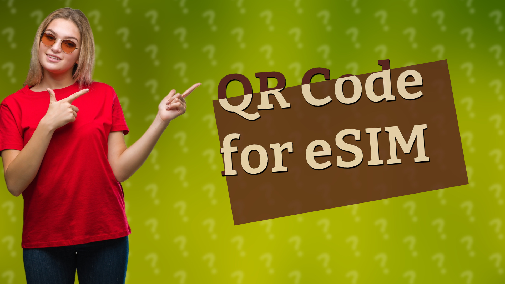 QR Code for eSIM