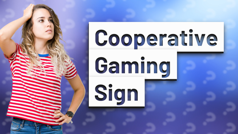 Cooperative Gaming Sign