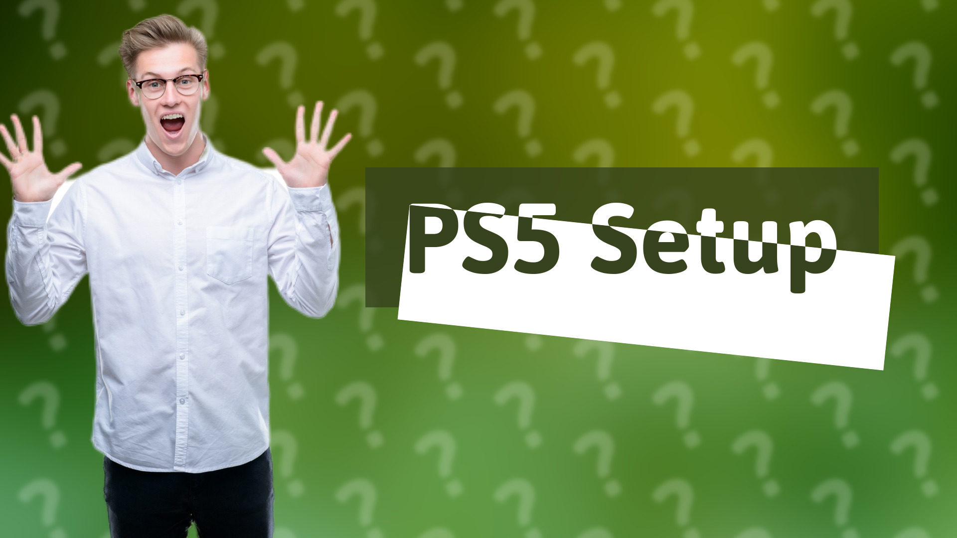 PS5 Setup