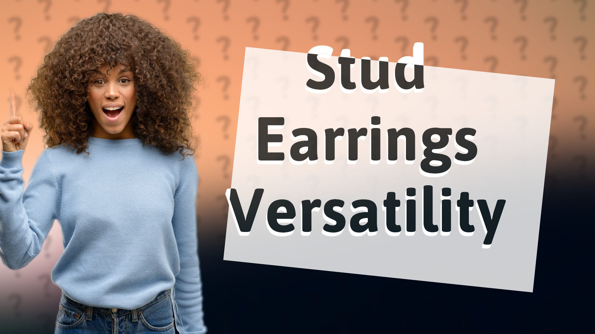 Stud Earrings Versatility