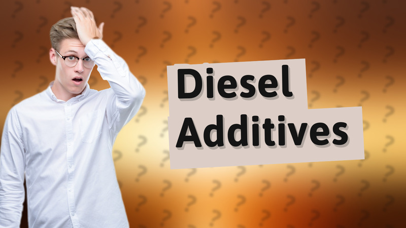 Diesel Additives
