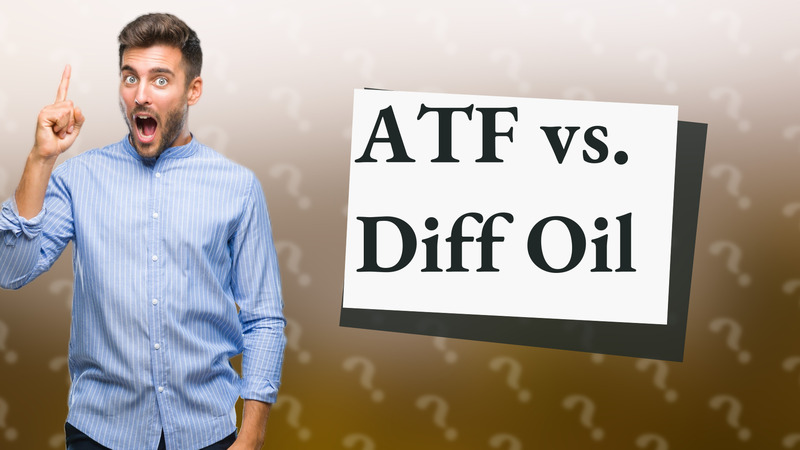 ATF vs. Diff Oil