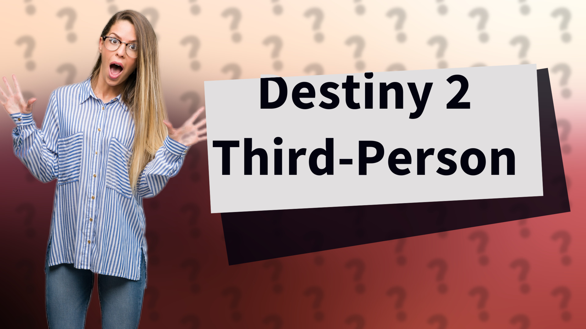 Destiny 2 Third-Person