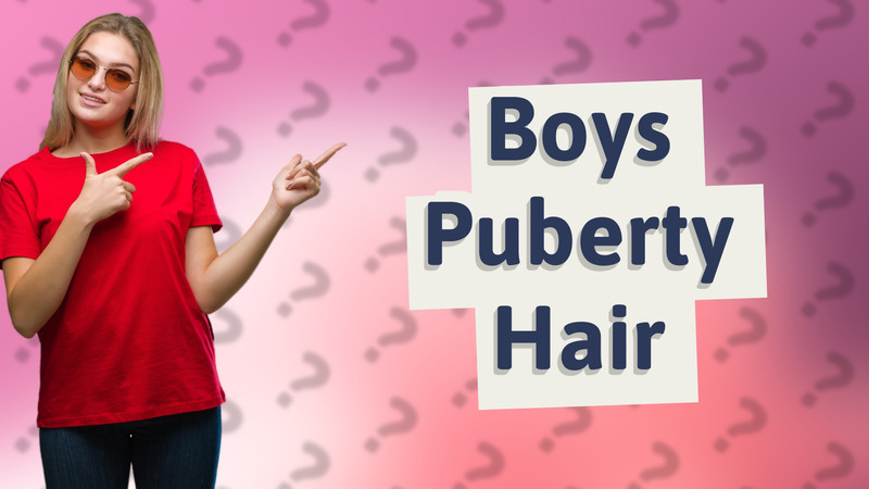 Boys Puberty Hair