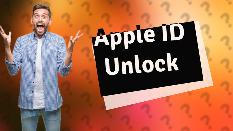 Apple ID Unlock