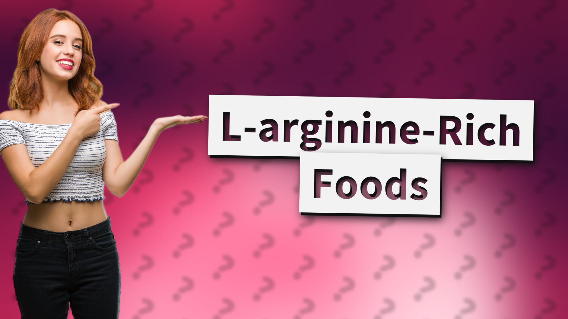L-arginine-Rich Foods