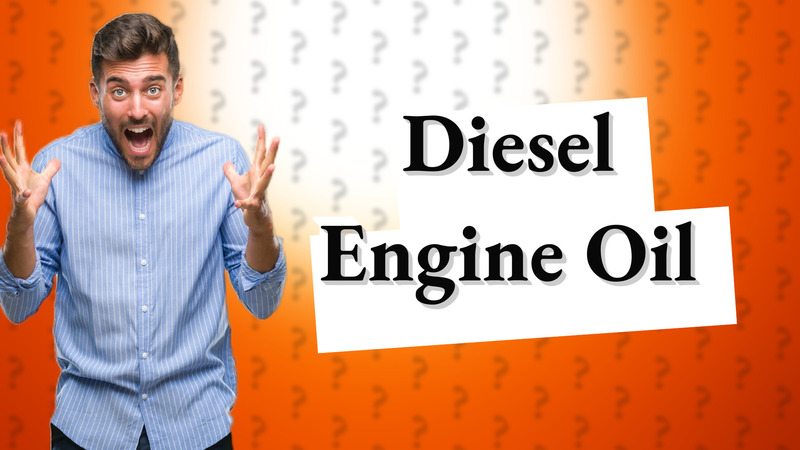 Diesel Engine Oil
