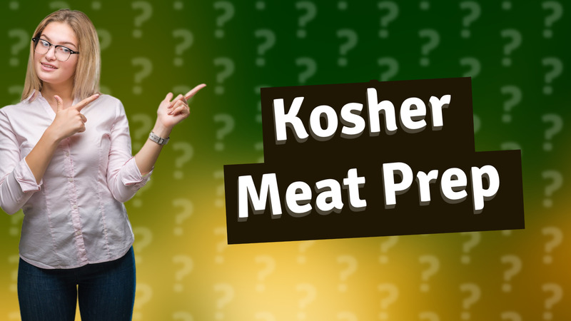 Kosher Meat Prep