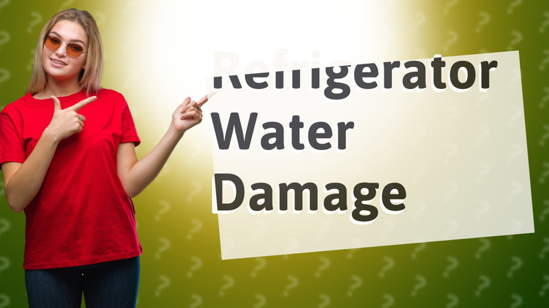 Refrigerator Water Damage