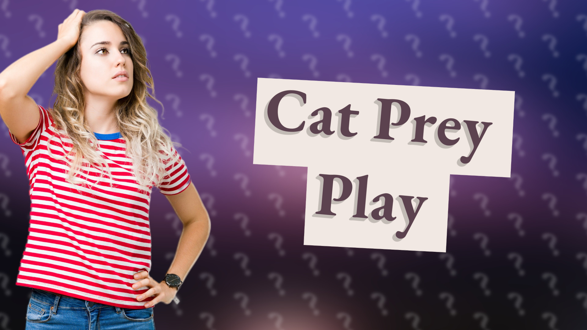 Cat Prey Play