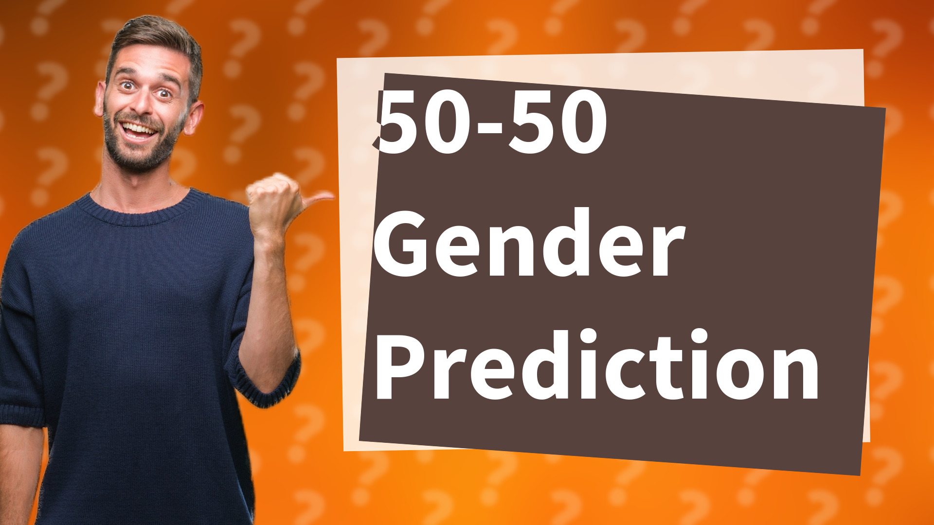 50-50 Gender Prediction