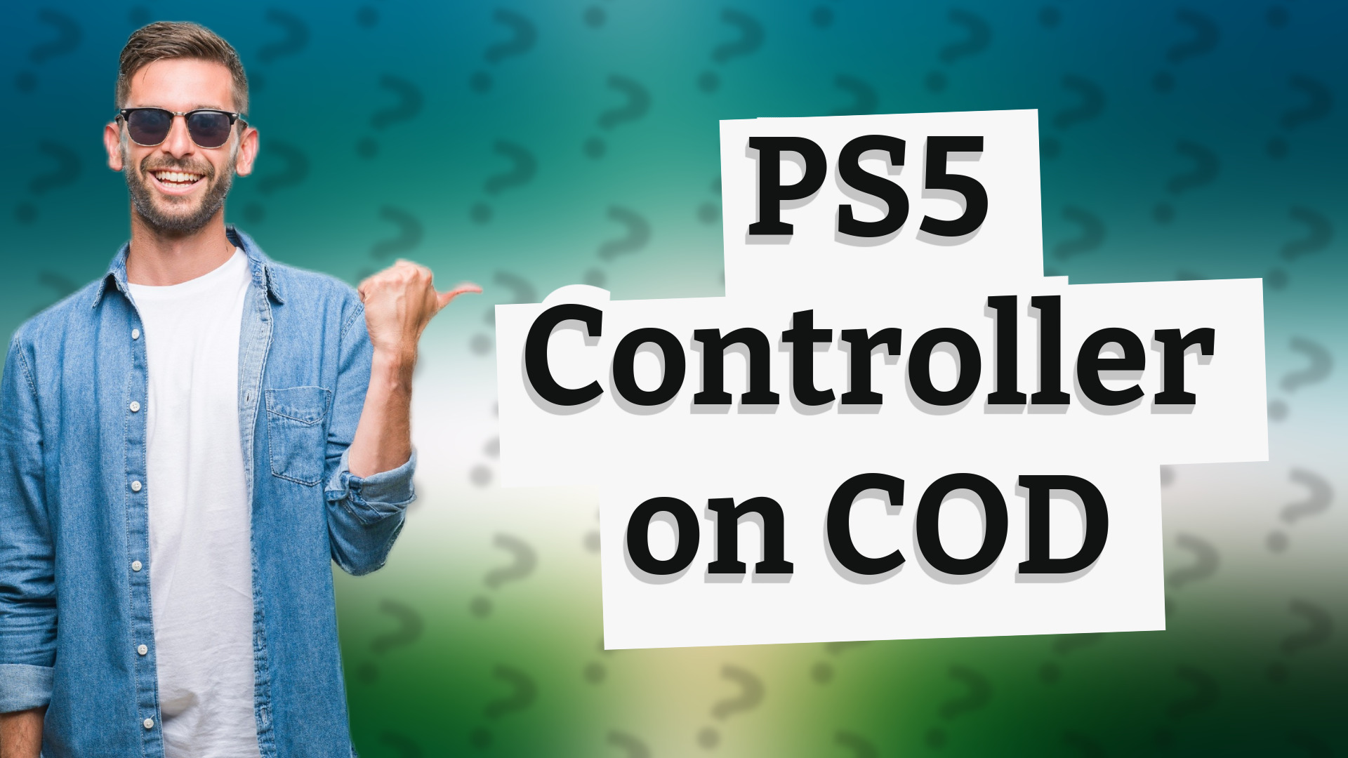 PS5 Controller on COD