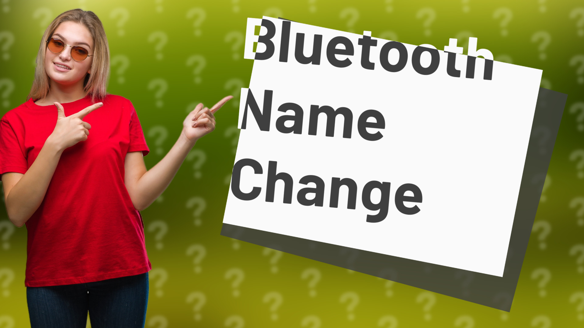 Bluetooth Name Change
