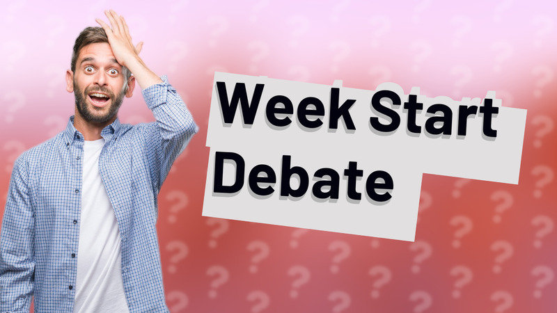 Week Start Debate