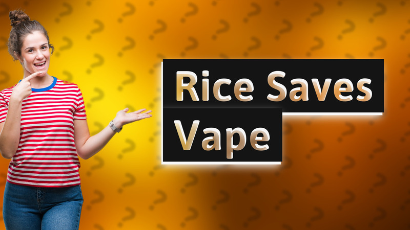 Rice Saves Vape