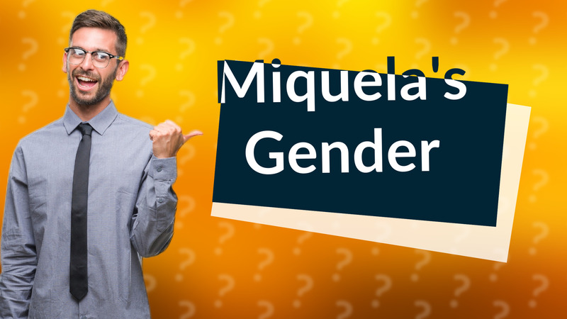 Miquela's Gender
