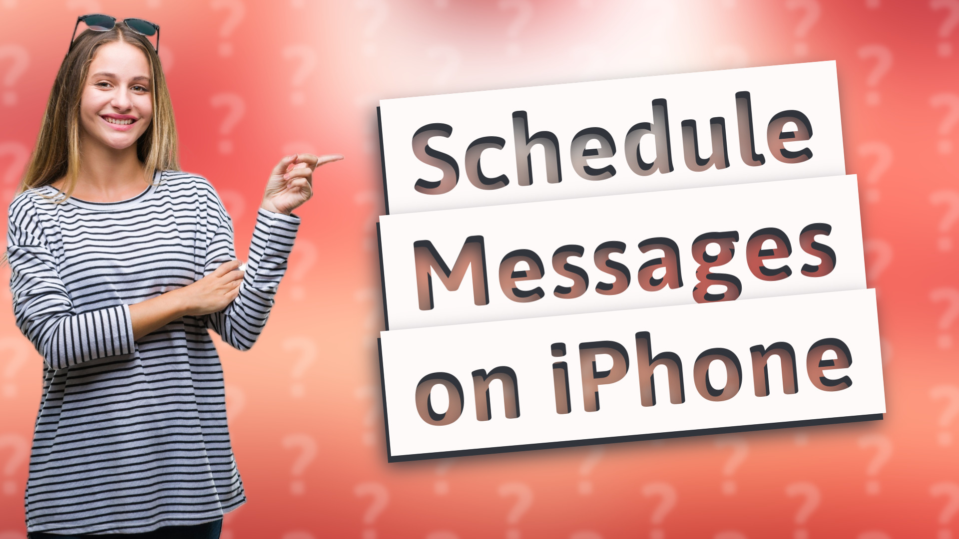 Schedule Messages on iPhone