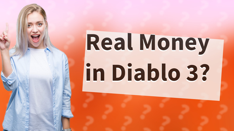 Real Money in Diablo 3?