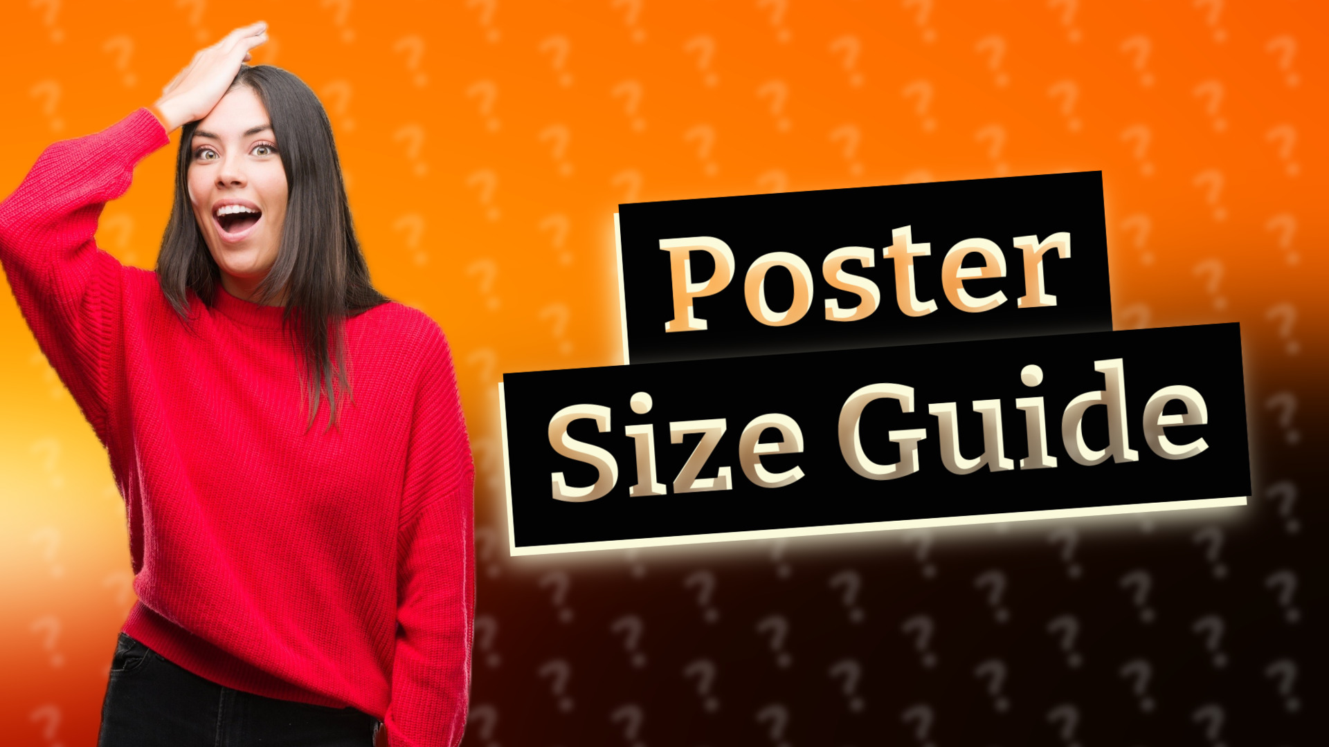 Poster Size Guide