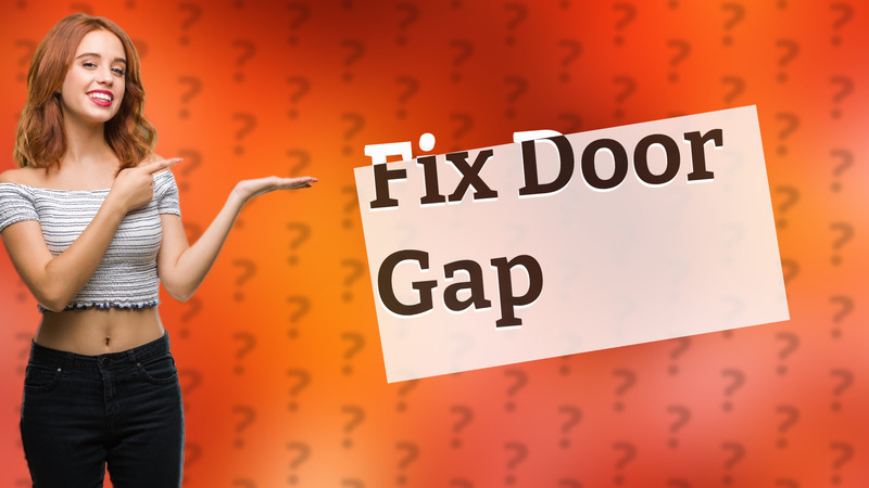 Fix Door Gap